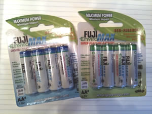 Fuji EnviroMAX batteries