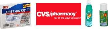 CVS/pharmacy first aid and survival products