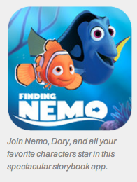 Finding Nemo Disney Storybook ios app