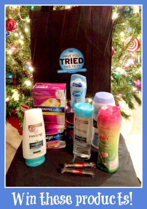 P&G prize pack
