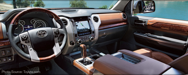 2014 Toyota Tundra 1794 interior