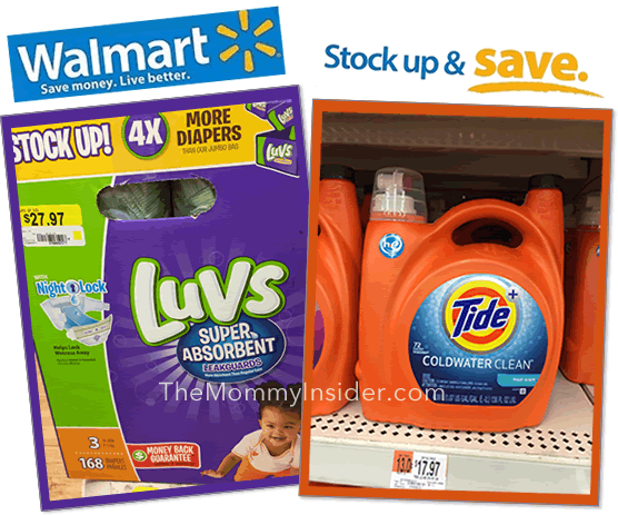 Walmart Stock up and Save event