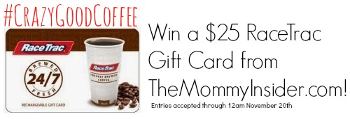 RaceTrac Free Coffee Week Through Nov. 16th + $25 Gift Card Giveaway