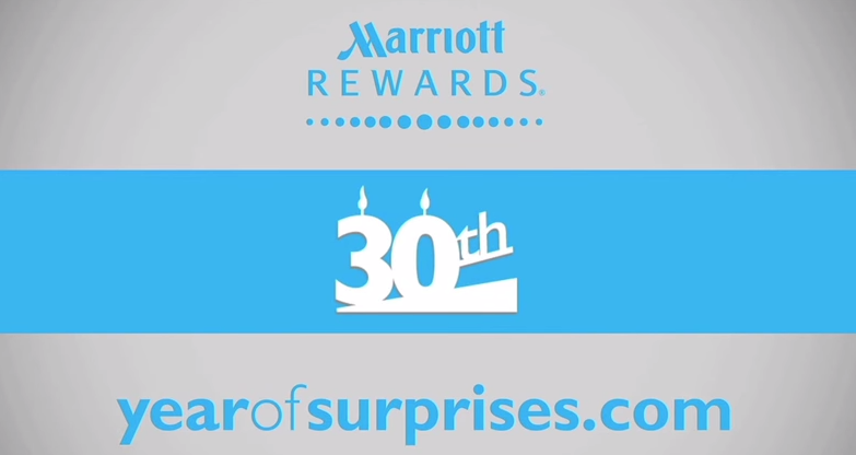 Marriott Rewards Year of Surprises