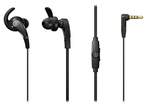 Audio Technica Sonic Fuel ATH-CKX9iS In-ear Headphones with In-line Mic & Control