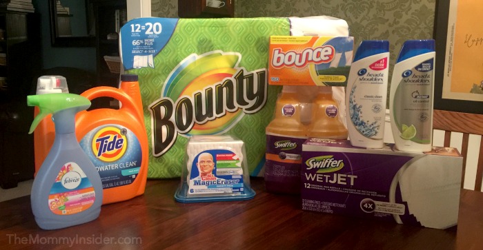 Walmart Stock Up and Save event with P&G